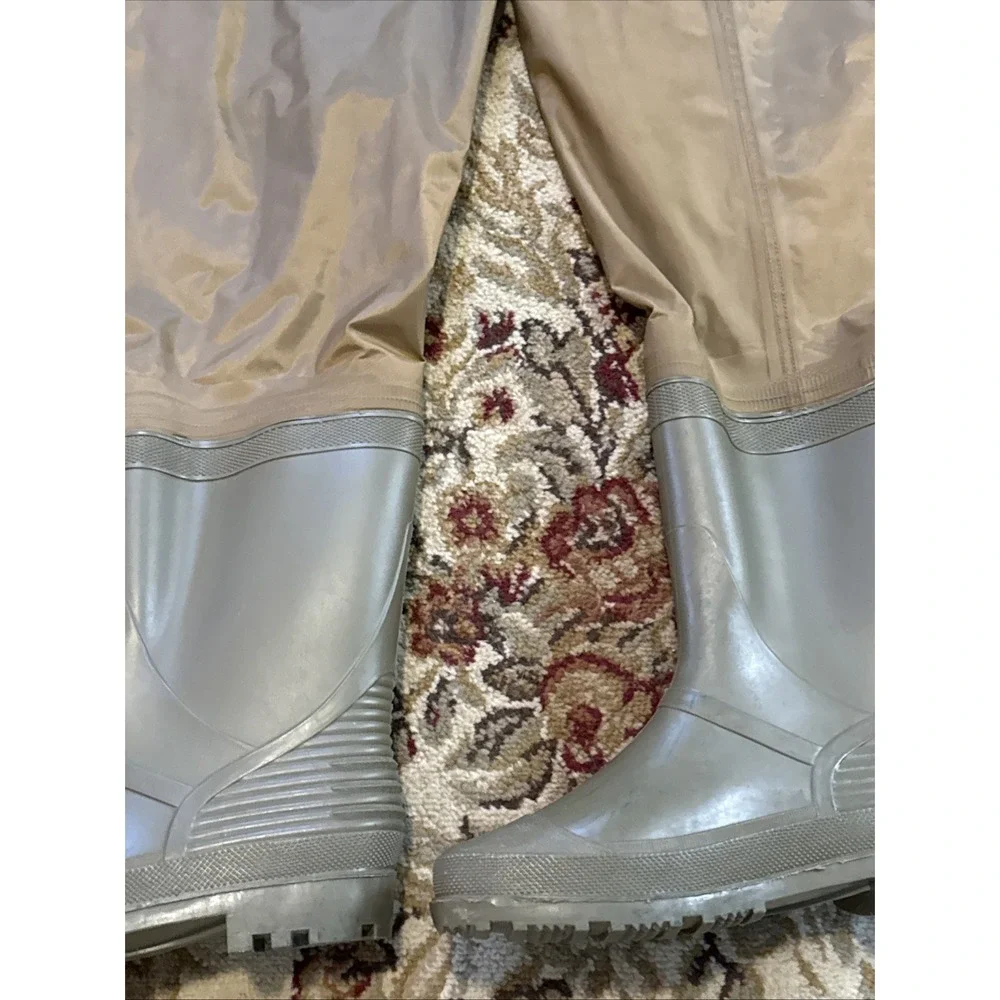 Hodgman Hip Waders Size Mens 11 PVC Nylon Fishing Hunting Waterproof. EUC